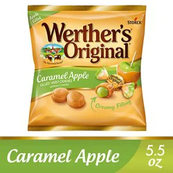 Werthers Original Caramel Hard Candies Caramel Apple Filled - 5.5 Oz