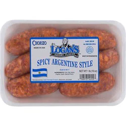 Logan Sausage Hot Argentine Fresh - Lb
