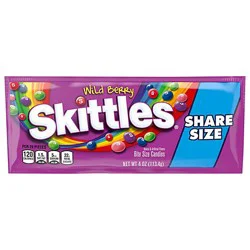 Skittles Candy Wild Berry Share Size - 4 Oz