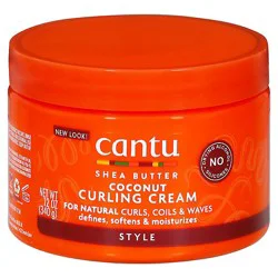 Cantu Shea Butter Cream Coconut Curling For Natural Hair - 12 Oz