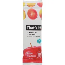 Thats It Apple Mango Fruit Bar - 1.2 Oz