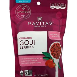 Navitas Naturals Sun Bried Goji Berries - 8 Oz