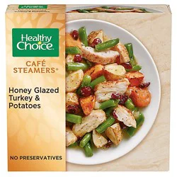 Healthy Choice Cafe Steamers Honey Glazed Turkey & Potatoes Frozen Meal - 9.5 Oz