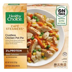 Healthy Choice Cafe Steamers Crustless Chicken Pot Pie Frozen Meal - 9.6 Oz