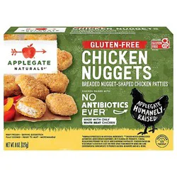 Applegate Natural Gluten-Free Chicken Nuggets Frozen - 8oz