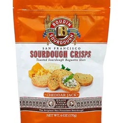 Boudin Garlic & Asiago Sourdough Crisps - 6 Oz