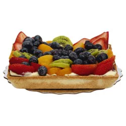 Bakery Tart Fruit Fresh Square 7 Inch - Each
