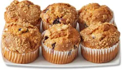 Muffins Blueberry - 6 Count