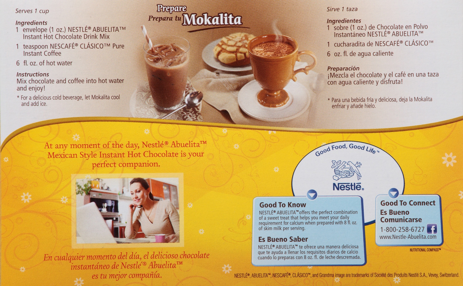 slide 4 of 6, Abuelita Nestle Abuelita Hot Chocolate Mix - 8ct, 8 ct