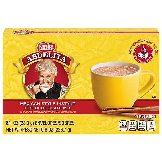 slide 1 of 11, Nestle Abuelita Hot Chocolate Drink Mix Instant Mexican Style Envelopes - 8-1 Oz, 8 oz