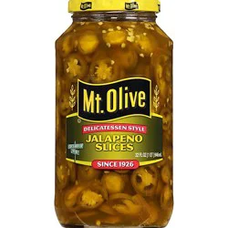 Mt. Olive Delicatessen Style Slices Jalapeno - 32 Fl. Oz.