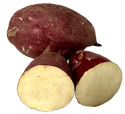 Japanese Sweet Potato/yam With Purple Skin & White Flesh