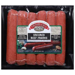 Hempler's Uncured Beef Franks - 16 Oz
