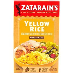 Zatarain's Yellow Rice Mix - 6.9 Oz