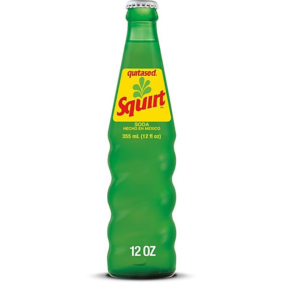 slide 1 of 1, Squirt Made In Mexico Citrus Soda Bottle - 12 Fl. Oz., 335 ml