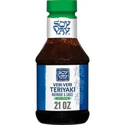 Soy Vay Marinade & Sauce Veri Veri Teriyaki Less Sodium - 21 Oz