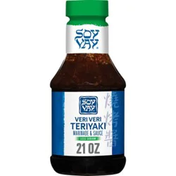 Soy Vay Marinade & Sauce Veri Veri Teriyaki Less Sodium - 21 Oz