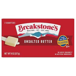 Breakstones Unsalted All Natural Butter - 8 Oz