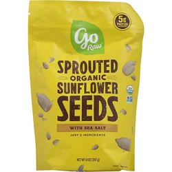 Go Raw Sunflower Seeds Sprouted With Celtic Sea Salt - 16 Oz