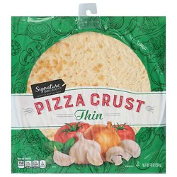 Signature Select Pizza Crust Thin Bag - 10 Oz