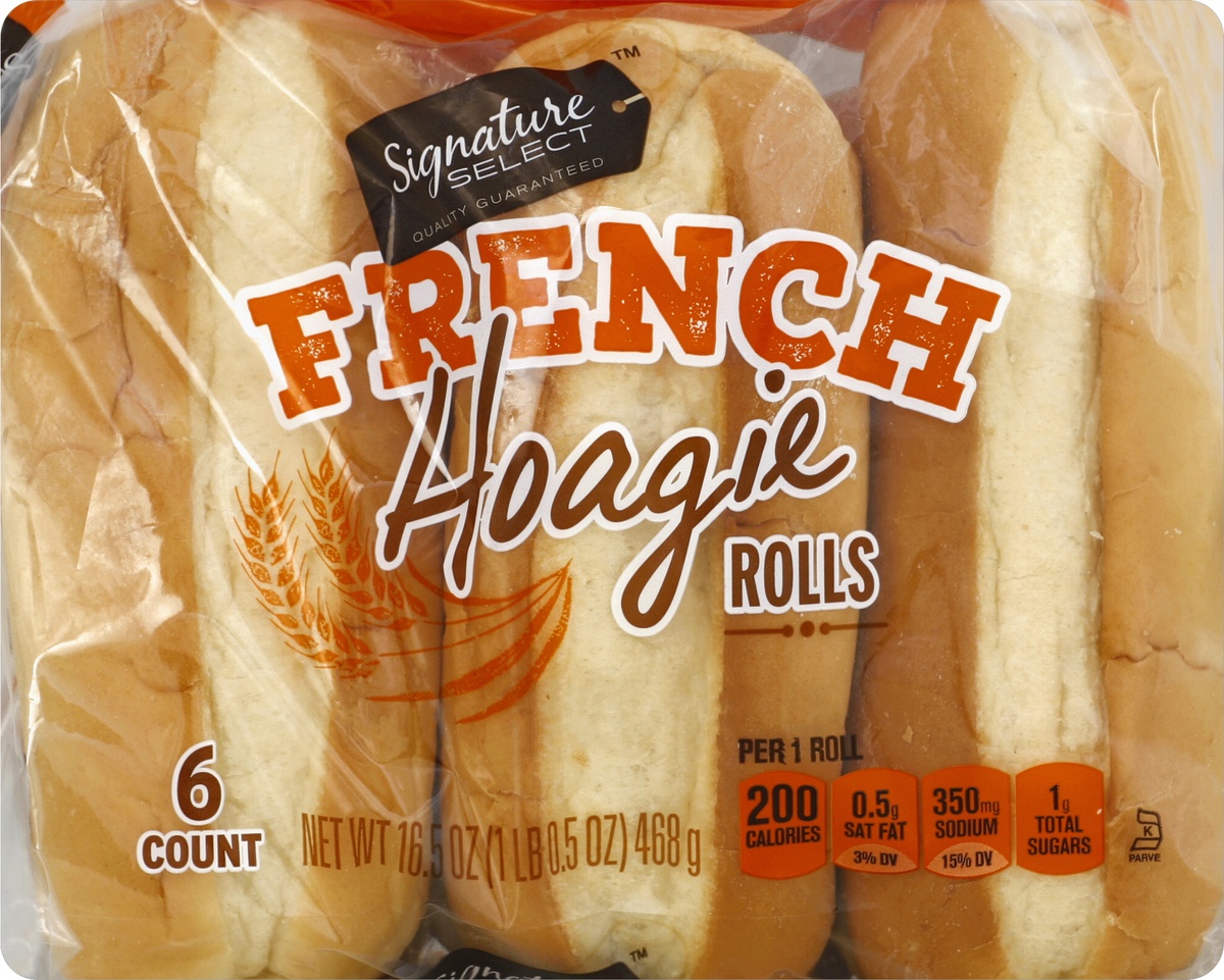 slide 5 of 5, Coast To Coast Hoagie Rolls Parisian Style French, 