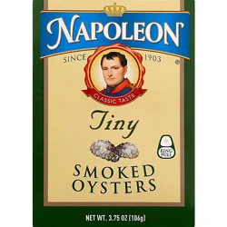 Napoleon Oysters Smoked Tiny - 3.66 Oz