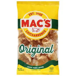 Macs Chicharrones Pork Skins Original - 2.5 Oz