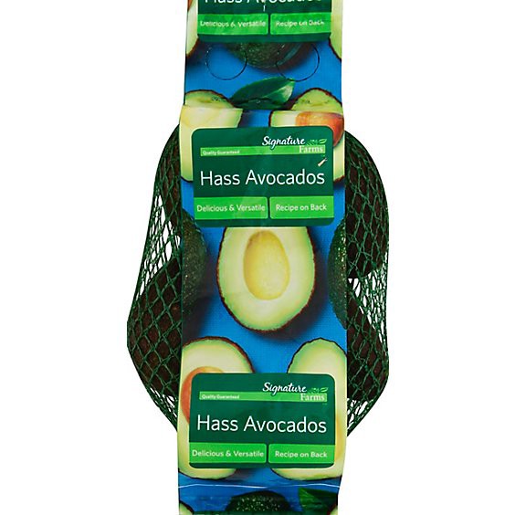 slide 1 of 1, Signature Farms Hass Avocados Prepacked Bag - 5 Count, 5 ct