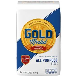 Gold Medal Bleached Enriched Presifted All Purpose Flour - 32 Oz