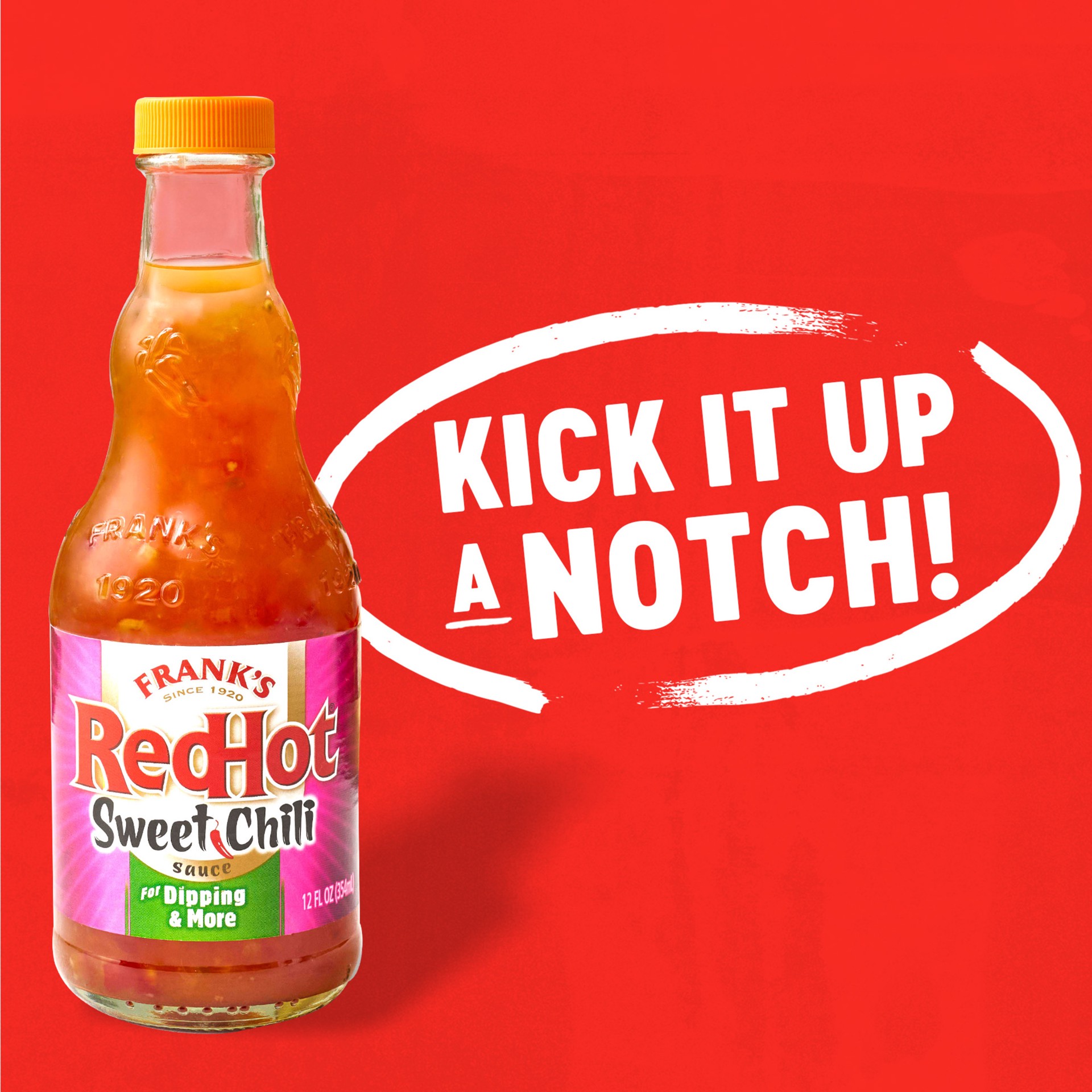 slide 5 of 8, Frank's Redhot Sweet Chili Hot Sauce, 12 Fl Oz, 12 fl oz