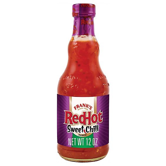 slide 1 of 1, Frank's Redhot Sweet Chili Hot Sauce, 12 Fl Oz, 12 fl oz