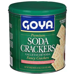 Goya Crackers Soda Premium- 24 Oz