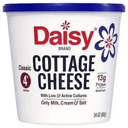 Daisy Cheese Cottage Small Curd 4% Milkfat Minimum - 24 Oz