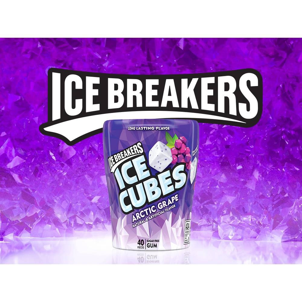 slide 3 of 3, Ice Breakers Ice Cube Sugarfree Gum, 40 ct