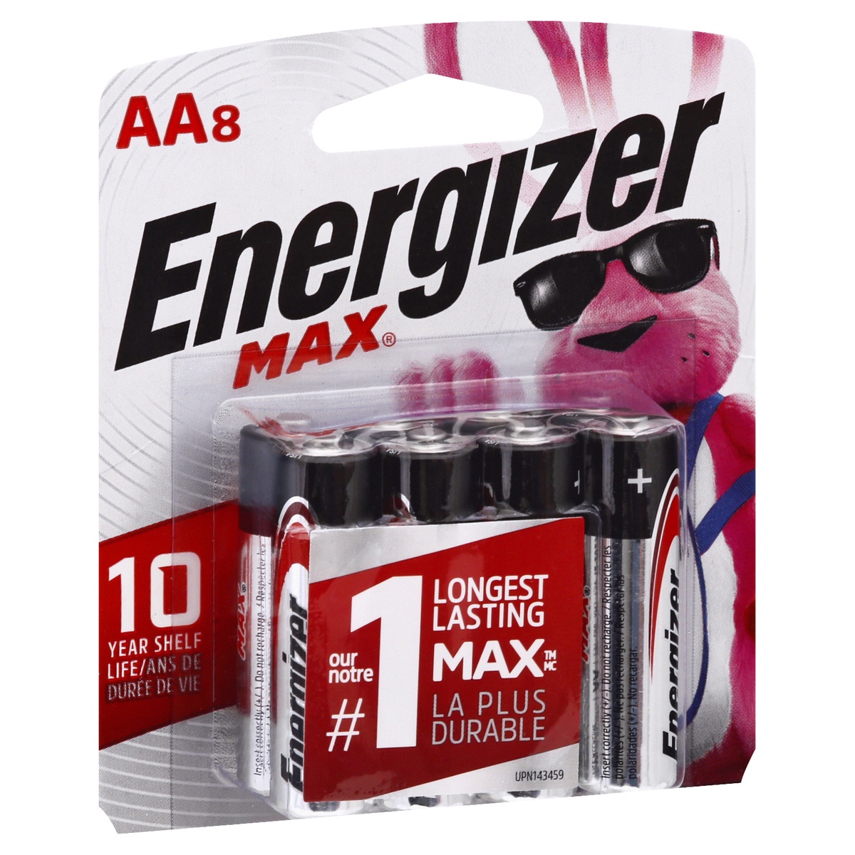 slide 2 of 8, Energizer Max AA Batteries, 8 ct