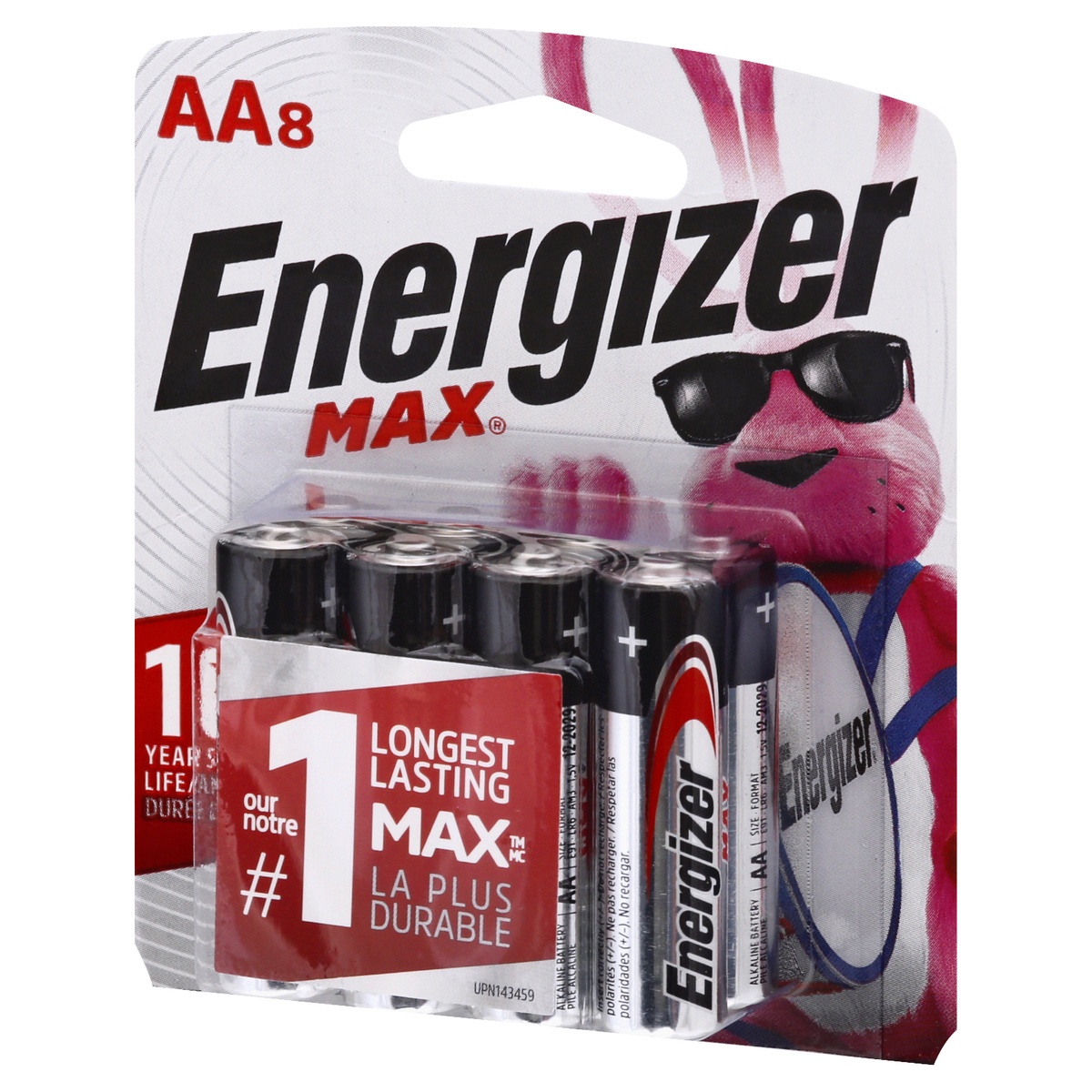 slide 3 of 8, Energizer Max AA Batteries, 8 ct