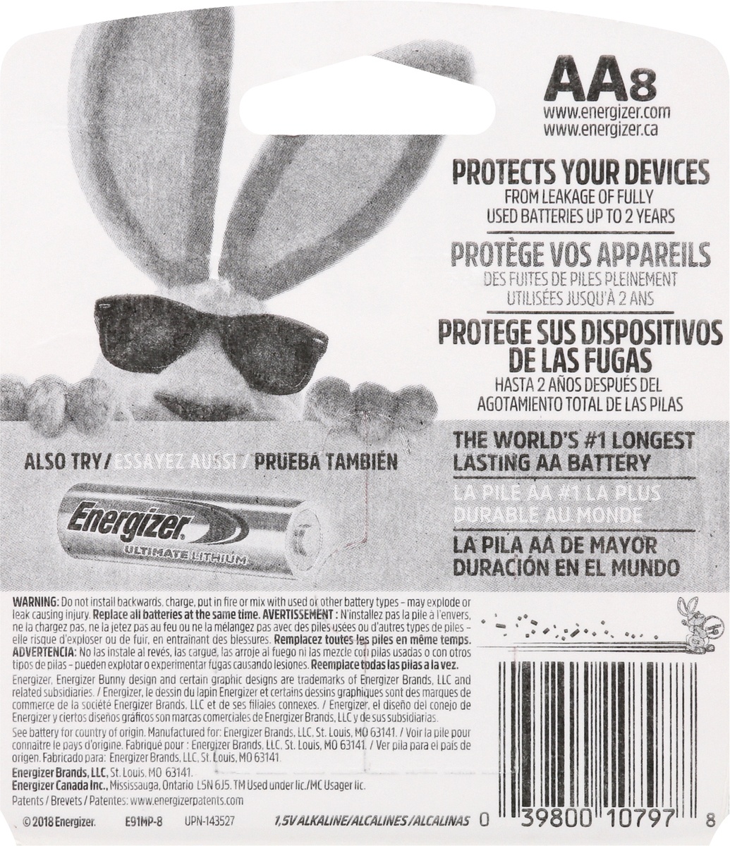 slide 8 of 8, Energizer Max AA Batteries, 8 ct