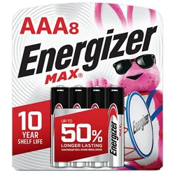 Energizer Max Aaa Alkaline Batteries - 8 Count
