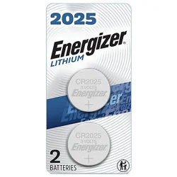 Energizer 2025 3v Lithium Coin Batteries - 2 Count