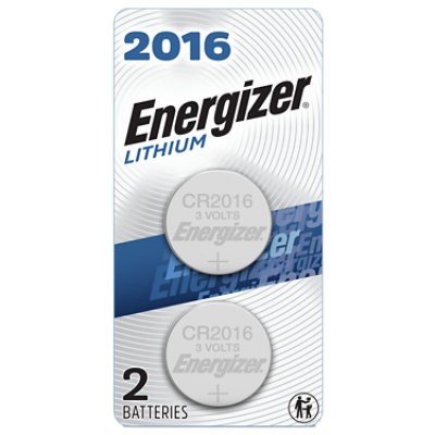 slide 1 of 4, Energizer 2016 3v Lithium Coin Batteries - 2 Count, 2 ct