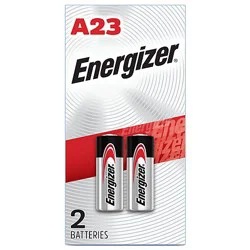 Energizer A23 12 Volt Miniature Alkaline Specialty Batteries - 2 Count