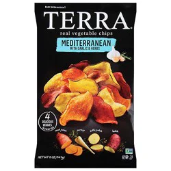 Terra Vegetable Chips Mediterranean Herbs & Hint Of Lemon - 5 Oz