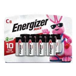 Energizer Max C Cell Alkaline Batteries - 8 Count