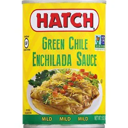 Hatch Sauce Enchilada Gluten Free Green Chile Mild Can - 15 Oz