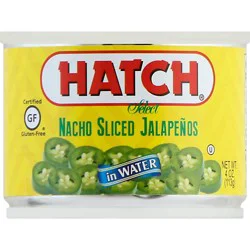 Hatch Select Jalapenos Gluten Free Nacho Sliced Can - 4 Oz