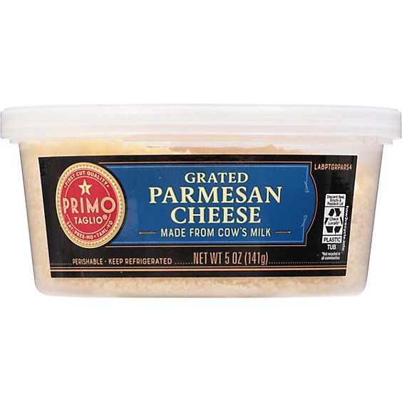 slide 1 of 1, Primo Taglio Grated Parmesan - 5 Oz, 5 oz