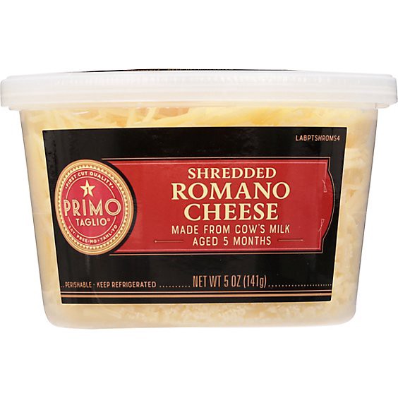slide 1 of 12, Primo Taglio Cheese Romano Shredded - 5 Oz, 5 oz