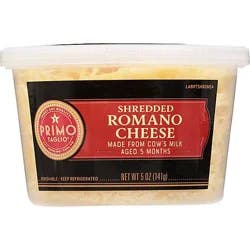 Primo Taglio Cheese Romano Shredded - 5 Oz