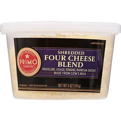 Primo Taglio Cheese Four Cheese Blend Shredded - 5 Oz