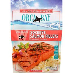 Orca Bay Fish Salmon Sockeye Fillets - 10 Oz